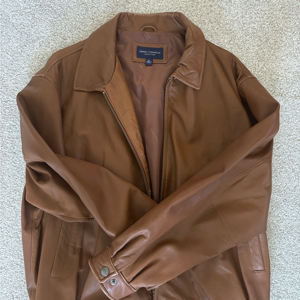 Daniel Cremieux XL M leather jacket